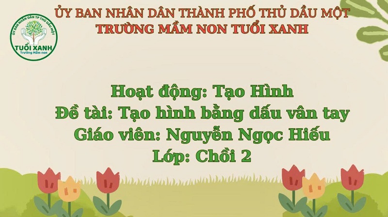 Tạo hình bằng dấu vân tay